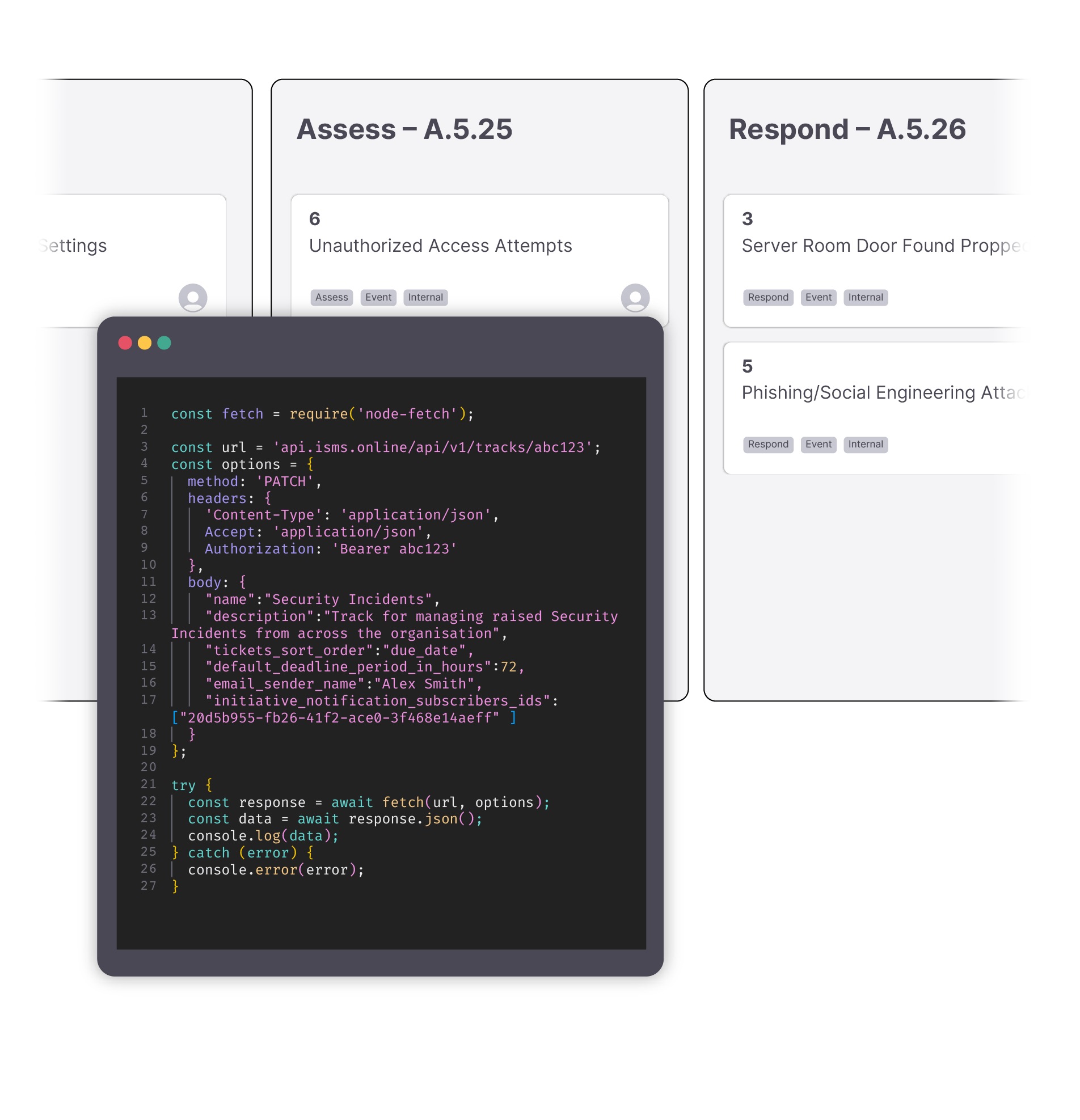 platform api fade