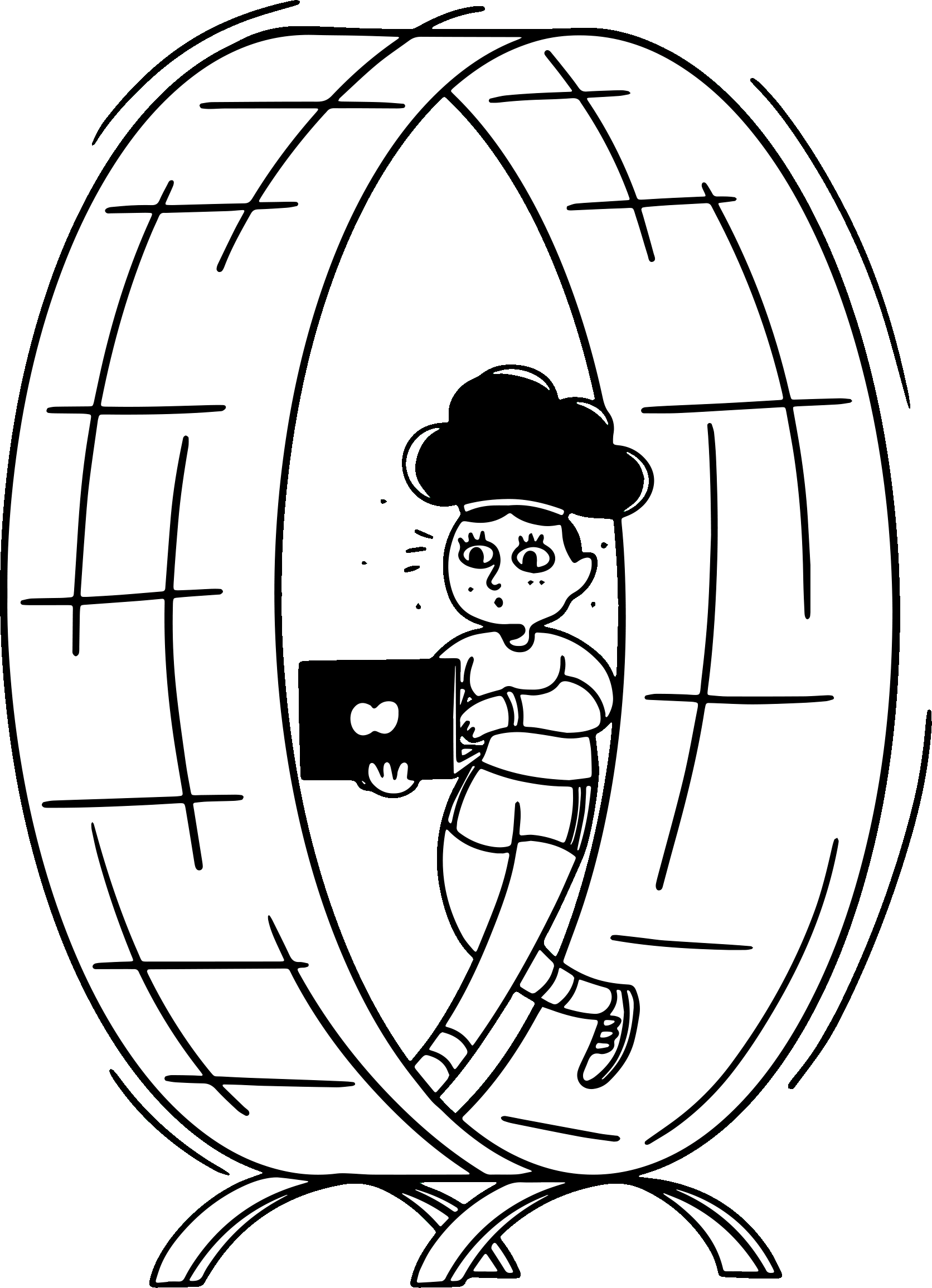running