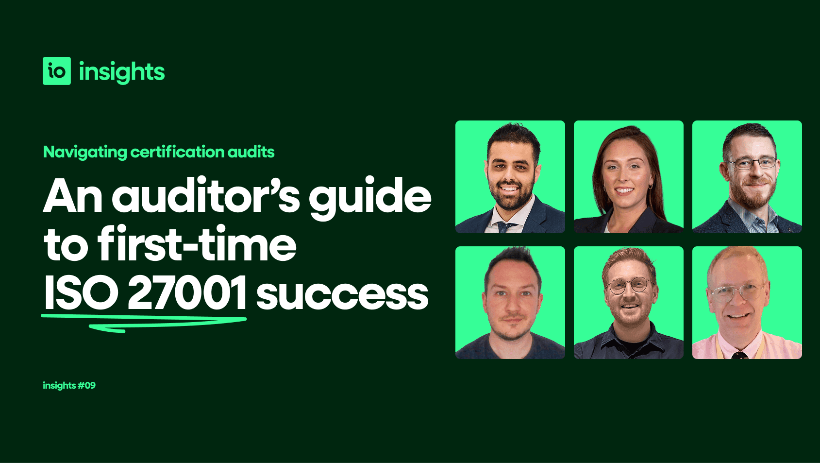 An auditor's guide to first-time ISO 27001 success